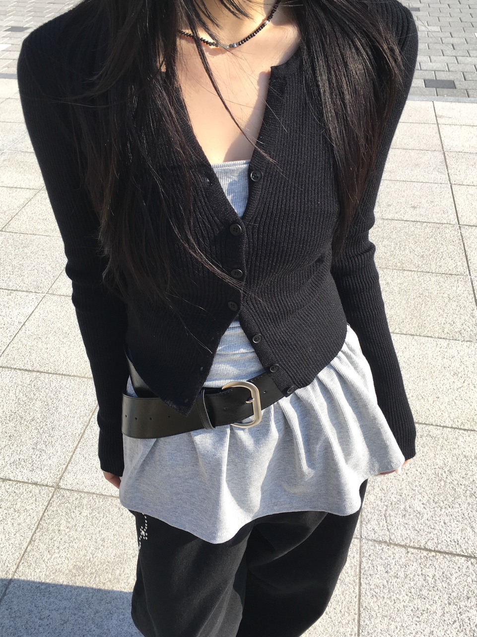 이피 슬림 데일리 골지 가디건 (8color) 상세 이미지 7