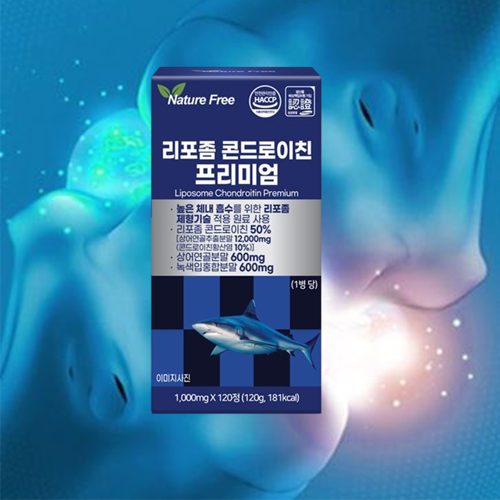 대용량 리포좀 콘드로이친 프리미엄 120정 4개월분 - 상품 이미지