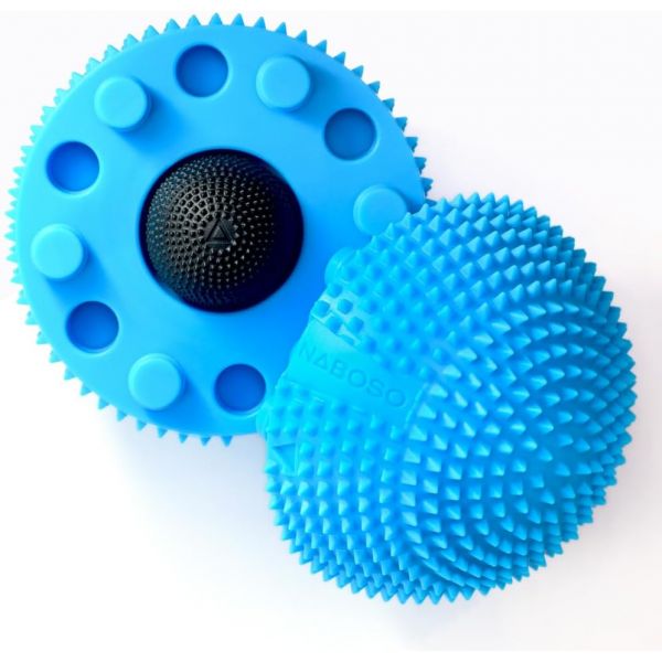 지압볼 요가 롤링 스트레칭 Naboso NeuroBall 나보소 뉴로볼 풋케어 컨디셔닝 족저근막 미국특허 획득 텍스쳐 발 끝까지 편안하게 관리할... 