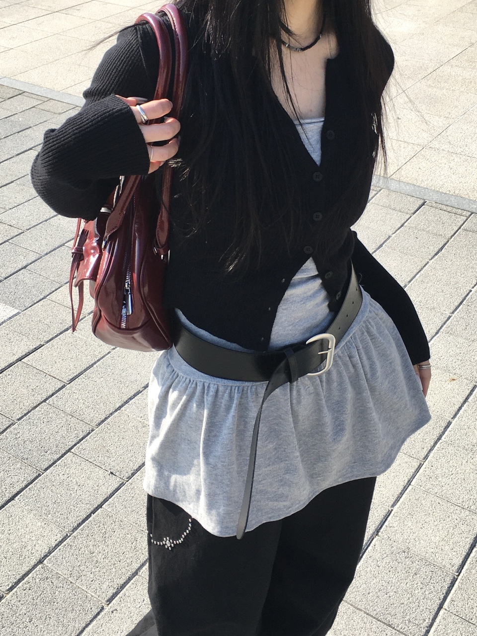 이피 슬림 데일리 골지 가디건 (8color) 상세 이미지 6