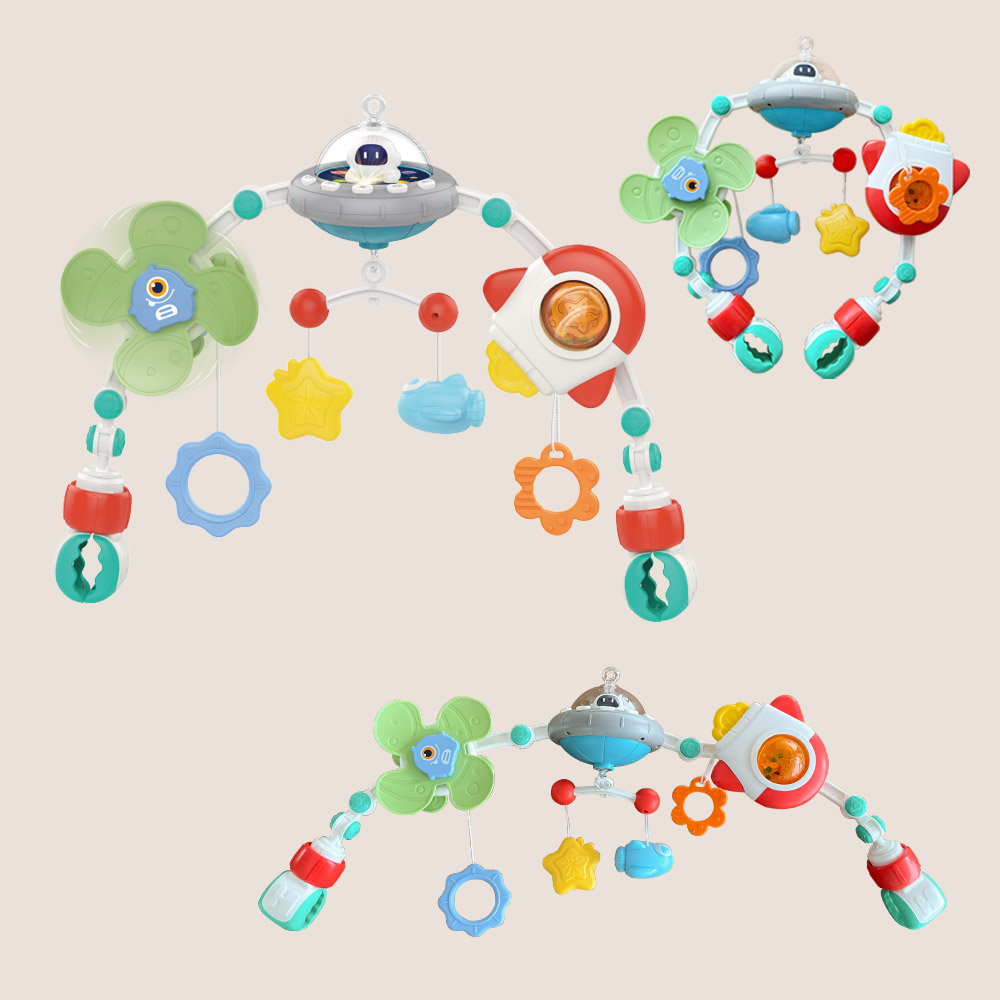 베베코지 LED 회전 아기 모빌 유모차 카시트 침대 겸용