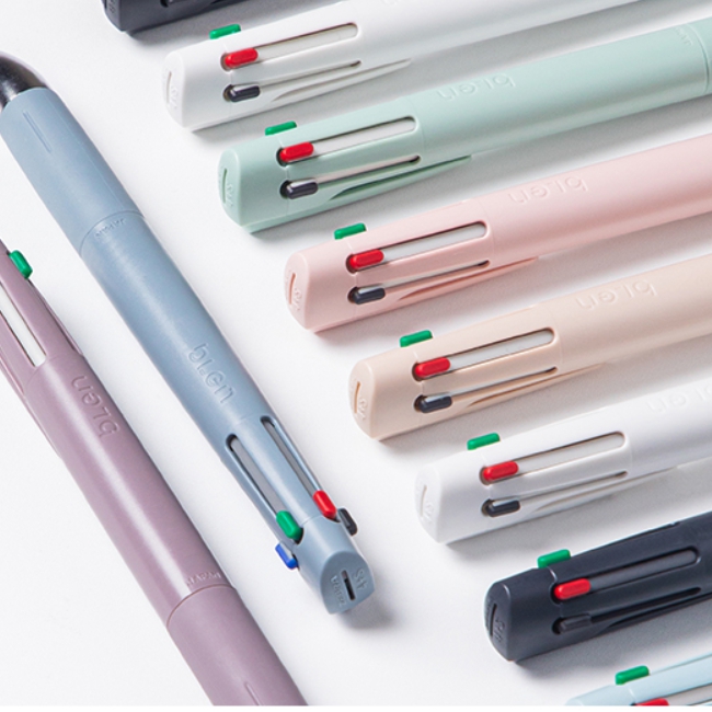 제브라 블렌 4+S 멀티펜 0.5mm 0.7mm 4색 볼펜+샤프 - 상세 이미지 2