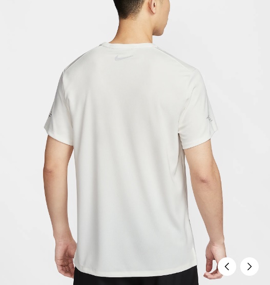 국내매장 나이키 마일러 플래시 남성 드라이 핏 UV 반팔 러닝 탑 D5 IB4128-133 - 상세 이미지 2