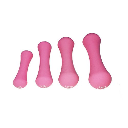 핑크 여성 1키로아령 1kg 아령 덤벨 - 상세 이미지 3