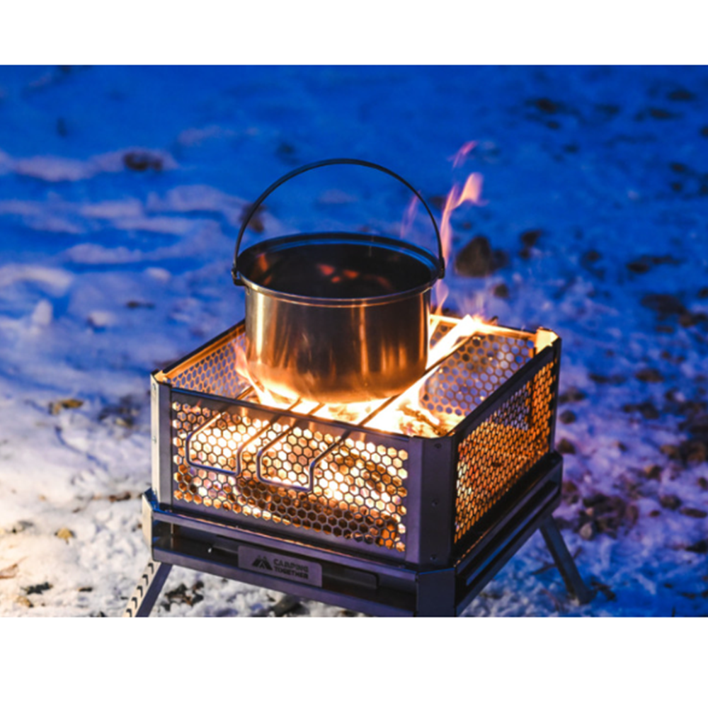 캠핑투게더 카시오페아 접이식 캠핑화로대 바비큐그릴 캠핑 화로