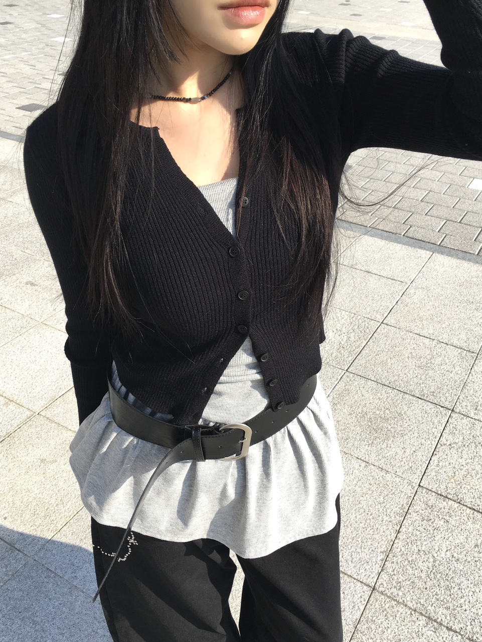 이피 슬림 데일리 골지 가디건 (8color) 상세 이미지 9