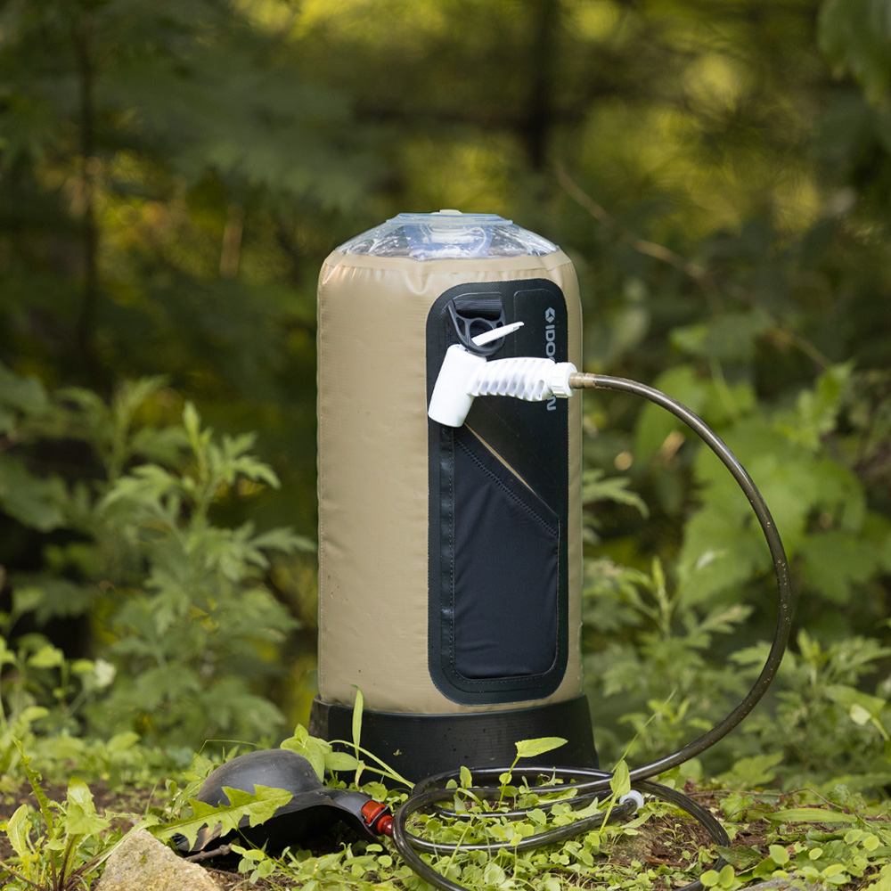 오토 프레셔 하이엔드 캠핑 샤워기 샤워백 휴대용 12L