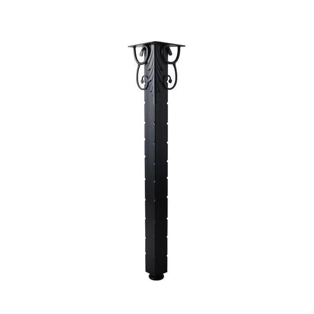 다용도 철제 식탁다리 사각 가구발 H003 170x700mm