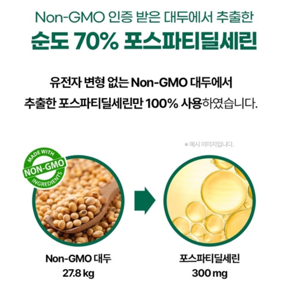 포스파티딜세린 뇌건강 두뇌엔 PS 인지력 포스타디딜세린 포스파디딜세린 60캡슐, 1개 - 상세 이미지 4