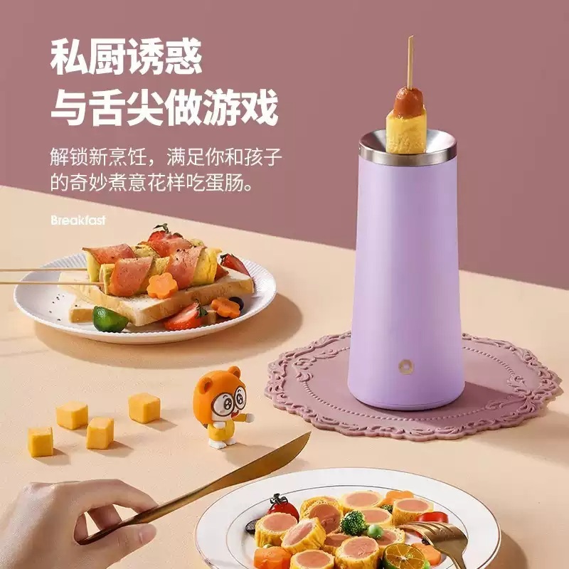 계란말이기계 핫도그 에그롤 계란꼬치 꼬치 제조기 간식 소시지 자동 롤 계란롤 핫바 - 상세 이미지 3