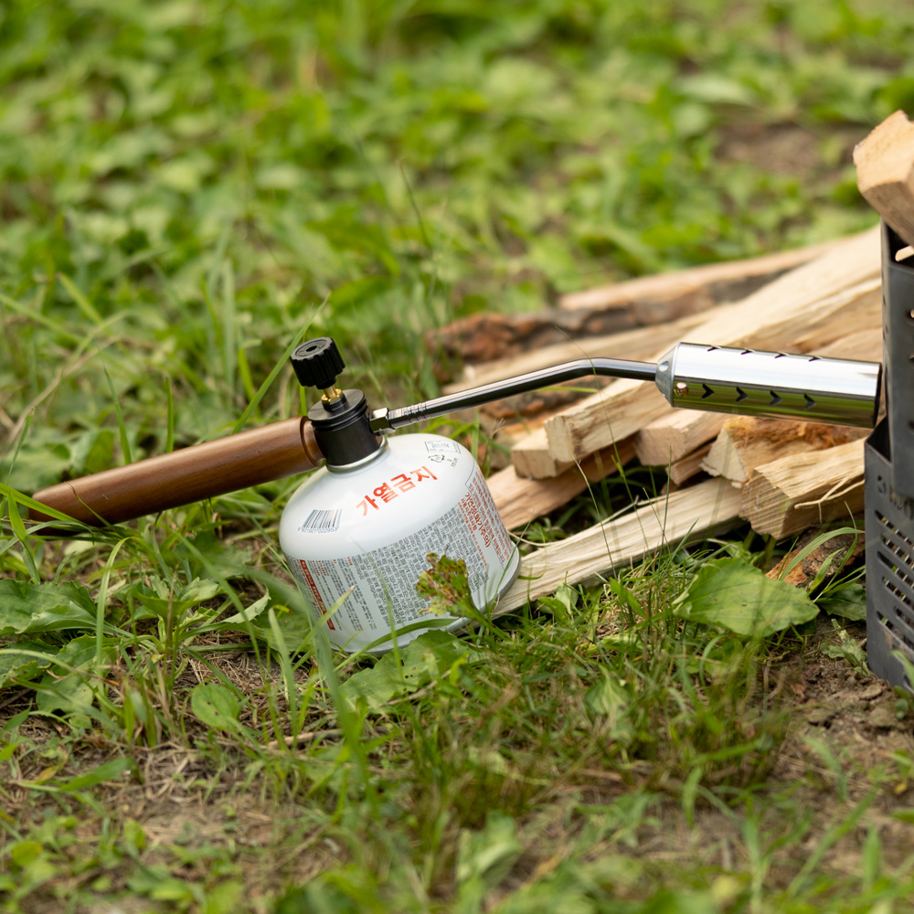 롱 우드 가스 토치 분리형