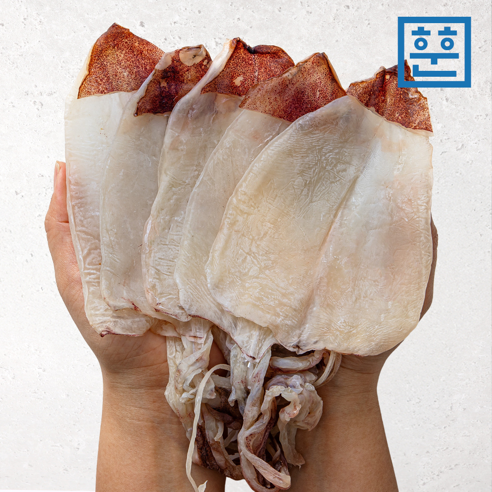 훈훈 반건조 건한치 마른 안주 오징어 건어물 - 상품 이미지