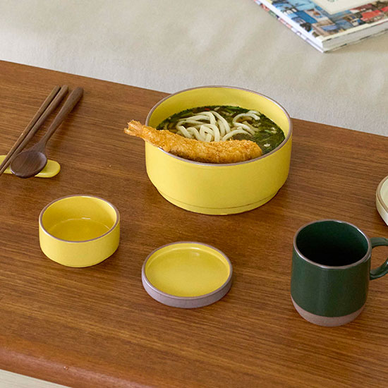 에라토 포슬 국산 도자기 면기 국수 덮밥 그릇 4P 세트