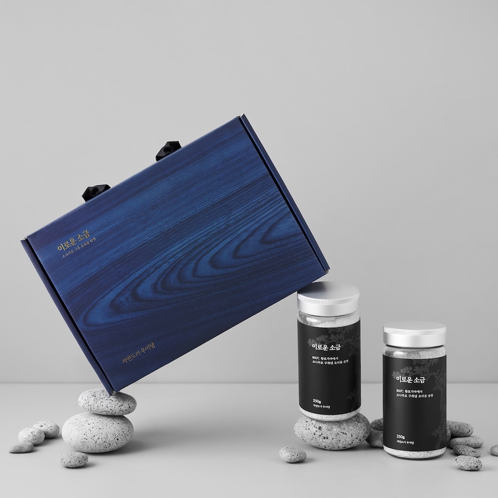 우이당 소나무로 구운 이로운 소금 250g 2개입 선물세트 요리용 이미지 7