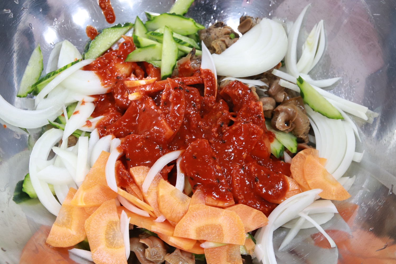 만능비빔장 다용도 다대기 골뱅이 비빔국수양념장 쫄면 냉면 요리소스 550g - 상세 이미지 5