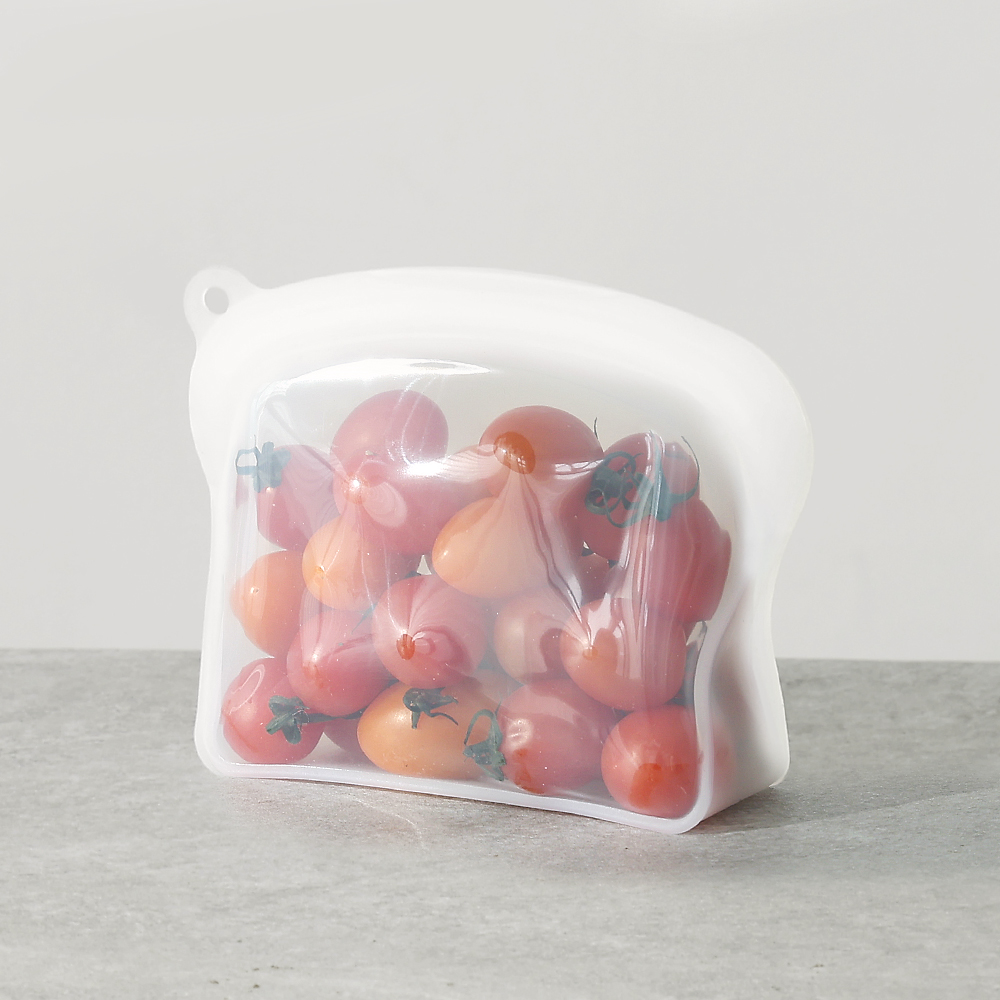 네오플램 실리콘 지퍼백 스탠딩 지퍼팩 600ml - 상품 이미지