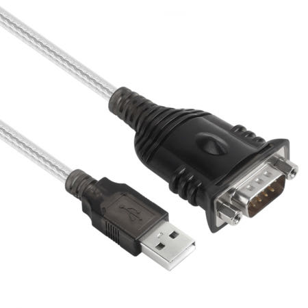 KW-725 USB to RS232 시리얼 컨버터 0.45m, 1개