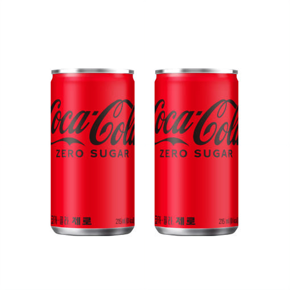 코카콜라 제로 215ml x 30캔 미니캔 탄산음료 - 상품 이미지