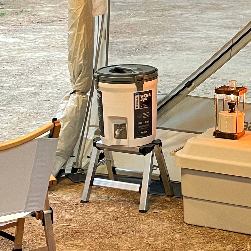 아이두젠 차박메이트 미니 캠핑 선반 쿨러 스탠드 쉘프 워터저그 받침대