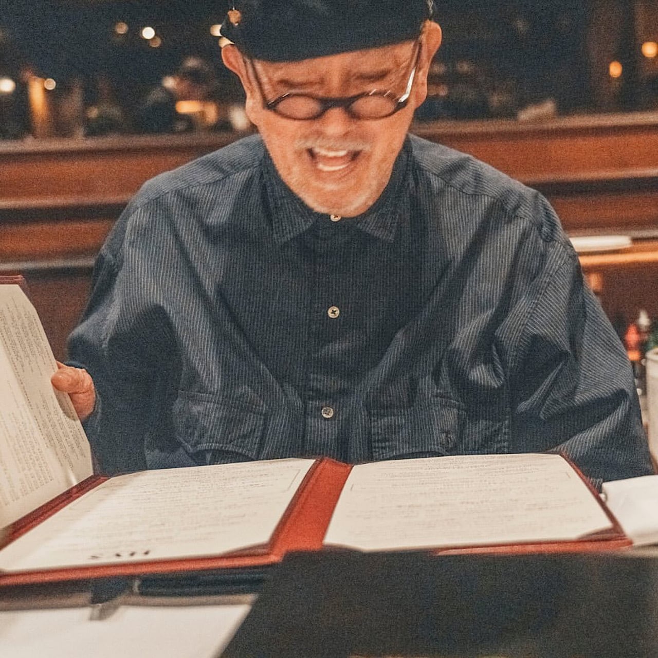 포터클래식 PORTERCLASSIC 롤 업 핀 스트라이프 셔츠 24SS 83040003 이미지 6