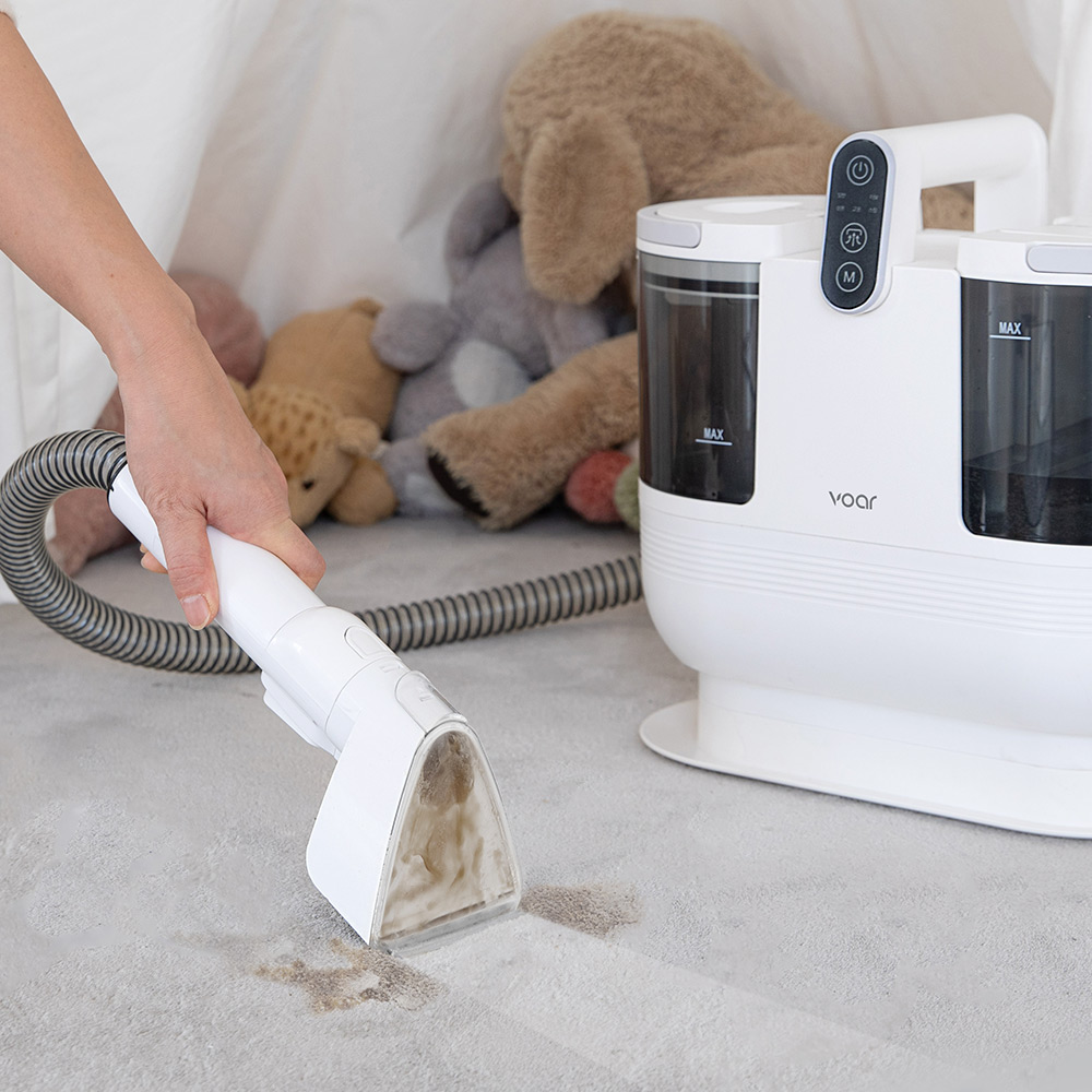 보아르 미스팀클링 습식청소기 고온수 스팀 침구 패브릭 쇼파 카페트 매트리스 이불 침대 청소