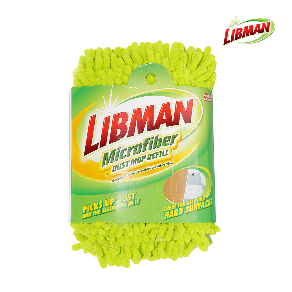 리브만 00196 먼지청소 핑거 극세사 밀대걸레 리필 먼지 청소 물 걸레 패드 청소포