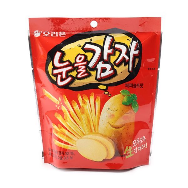 다파라하우스 오리온 눈을감자 페퍼솔트맛 56g1박 12개입 25.02.28/스낵/과자/감자과자/감자스낵/감자스틱/감자맛스틱 630250 : 다팔아하우스