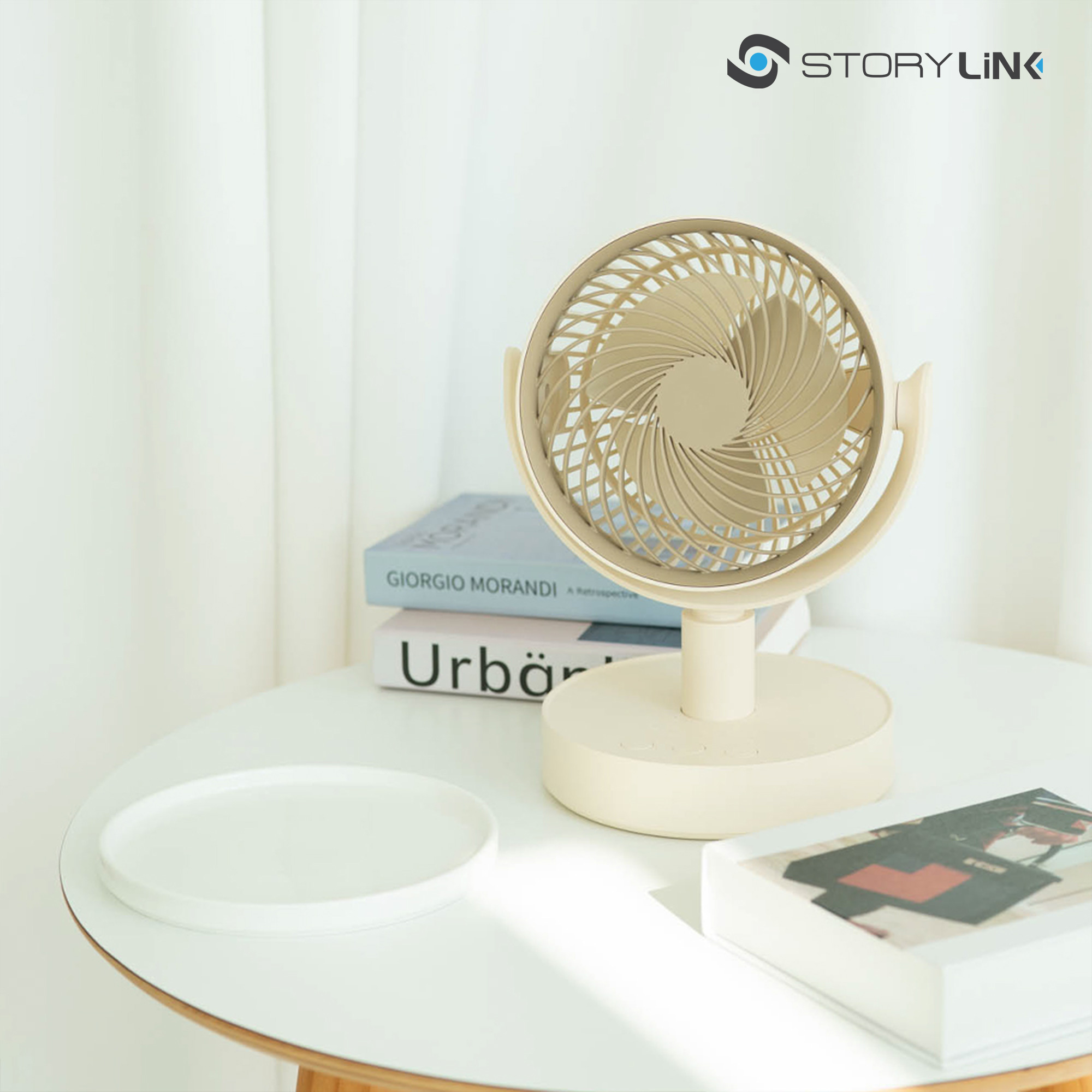 탁상용선풍기 미니 무선써큘레이터 캠핑 작은선풍기 화장대선풍기 식물선풍기 게이밍 침대선풍기 이미지 4