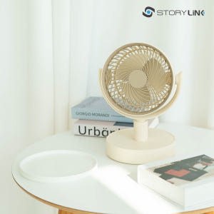 탁상용선풍기 미니 무선써큘레이터 캠핑 작은선풍기 화장대선풍기 식물선풍기 ... 개봉기 | 실사용 후기 - 상품 이미지 4