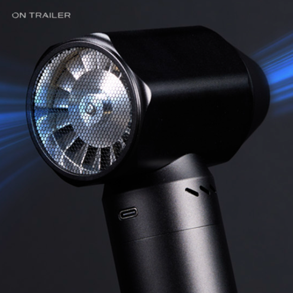 온트레일러 에어건 아이온500 초강력 휴대용 무선 캠핑 에어건 세차 콤프레샤 미니