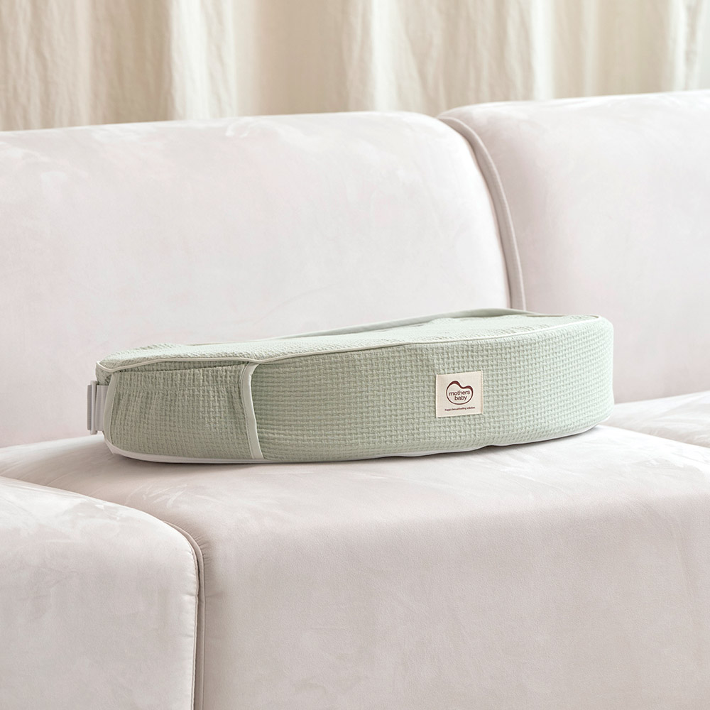 마더스베이비 수유쿠션 와플