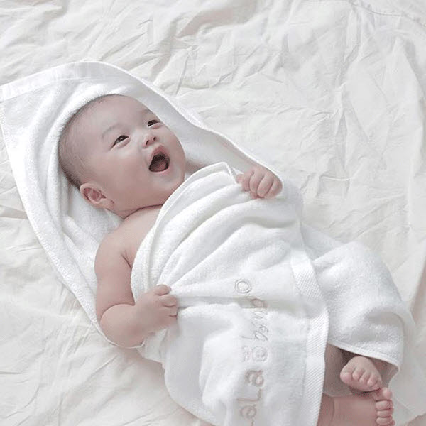 라라앤모어 뱀부 아기목욕 타올 신생아 수건 속싸개 겸용 집들이선물