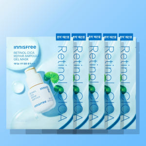 [흔적 매끈결] 이니스프리 레티놀 시카 흔적 앰플 겔 마스크 23mL 5... 솔직 후기 | 피부 타입별 분석 - 상품 이미지 1