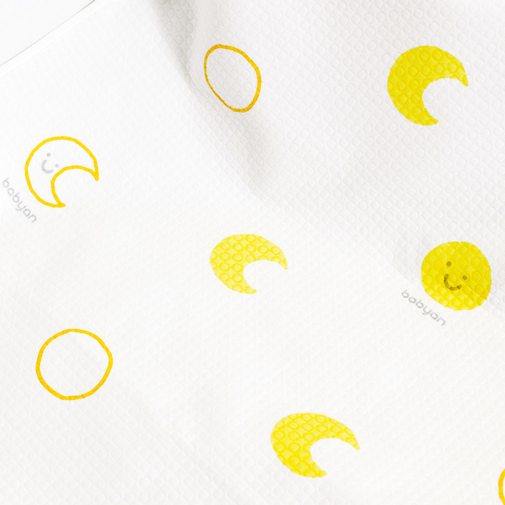 베이비앙 아기 유아 방수패드 동그라미 누빔 신생아 꿈이 실리콘 논슬립 특대형 방수요