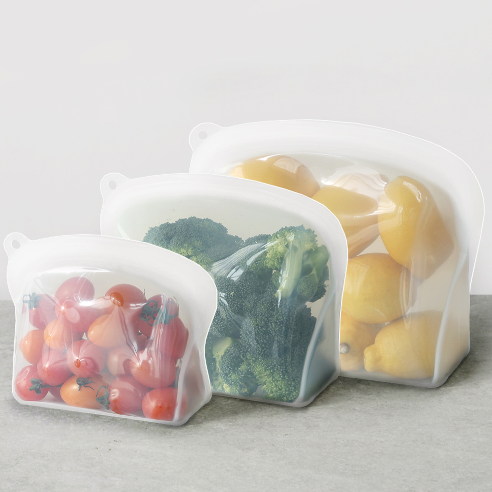 네오플램 실리콘 지퍼백 3p 세트