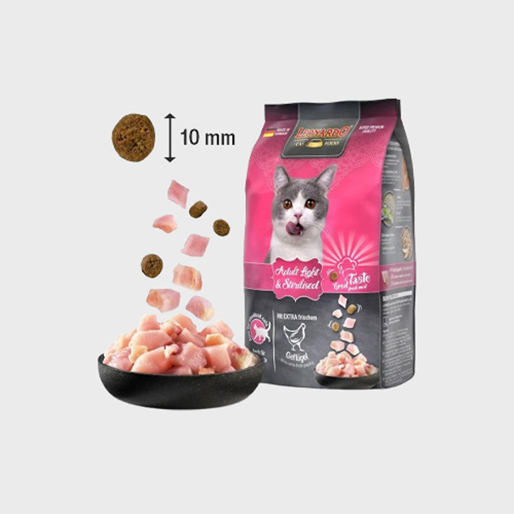 레오나르도 캣 고양이 건사료 어덜트 라이트, 1.8kg, 1개 - 상세 이미지 2