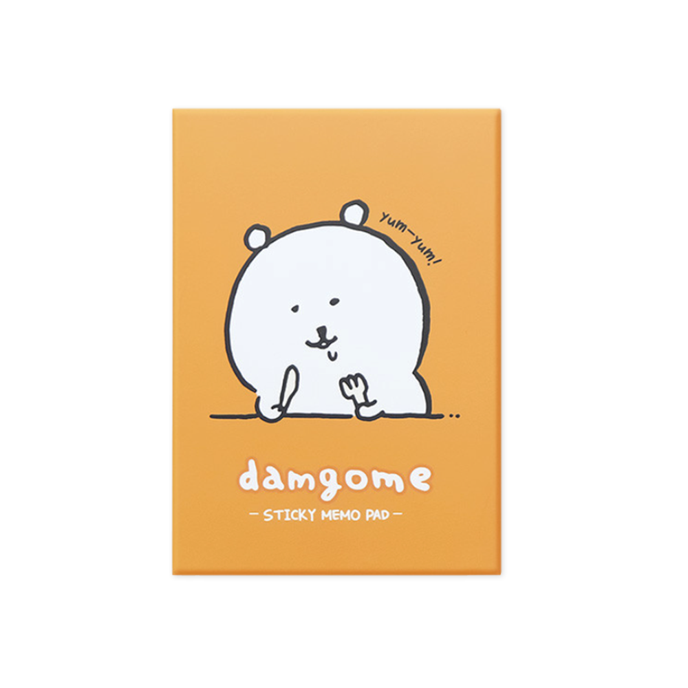 담곰이 4단 점착 메모지 세트 농담곰 모양 메모 쪽지 나가노 캐릭터 굿즈 - 상세 이미지 2