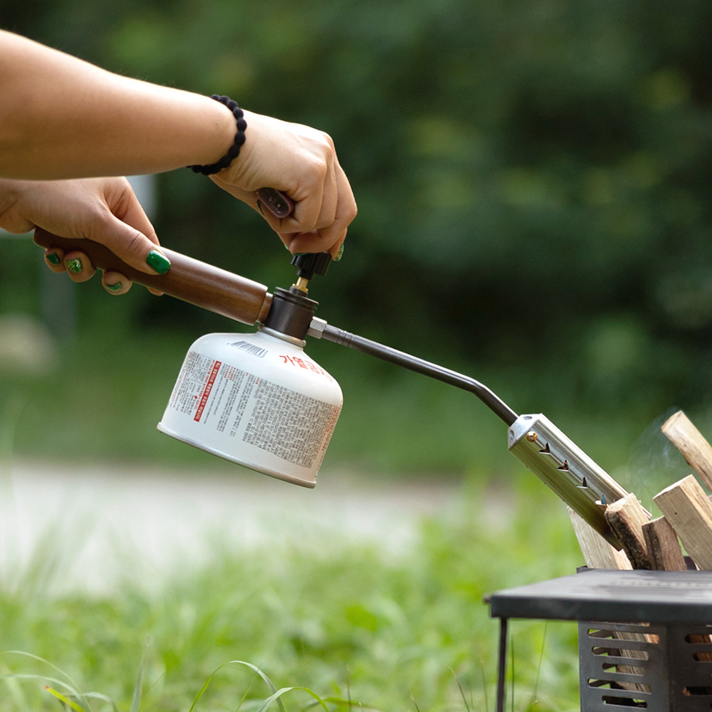 롱 우드 가스 토치 분리형