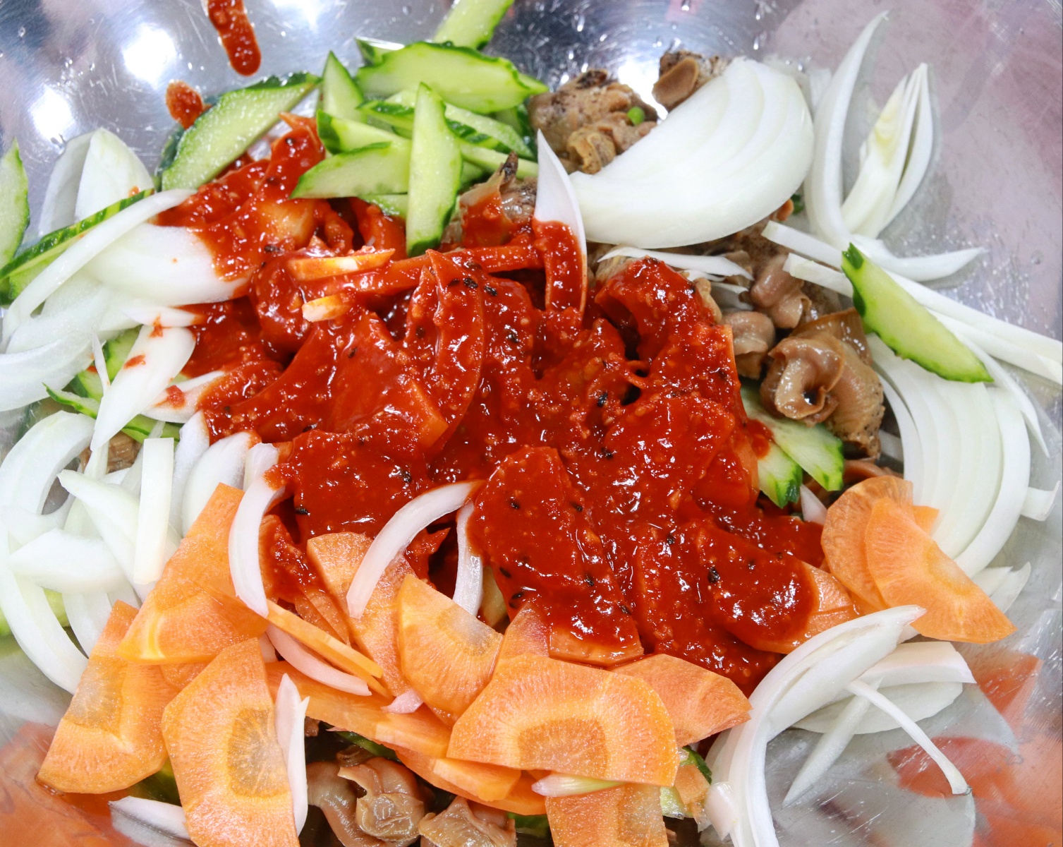 만능비빔장 다용도 다대기 골뱅이 비빔국수양념장 쫄면 냉면 요리소스 550g 이미지 6