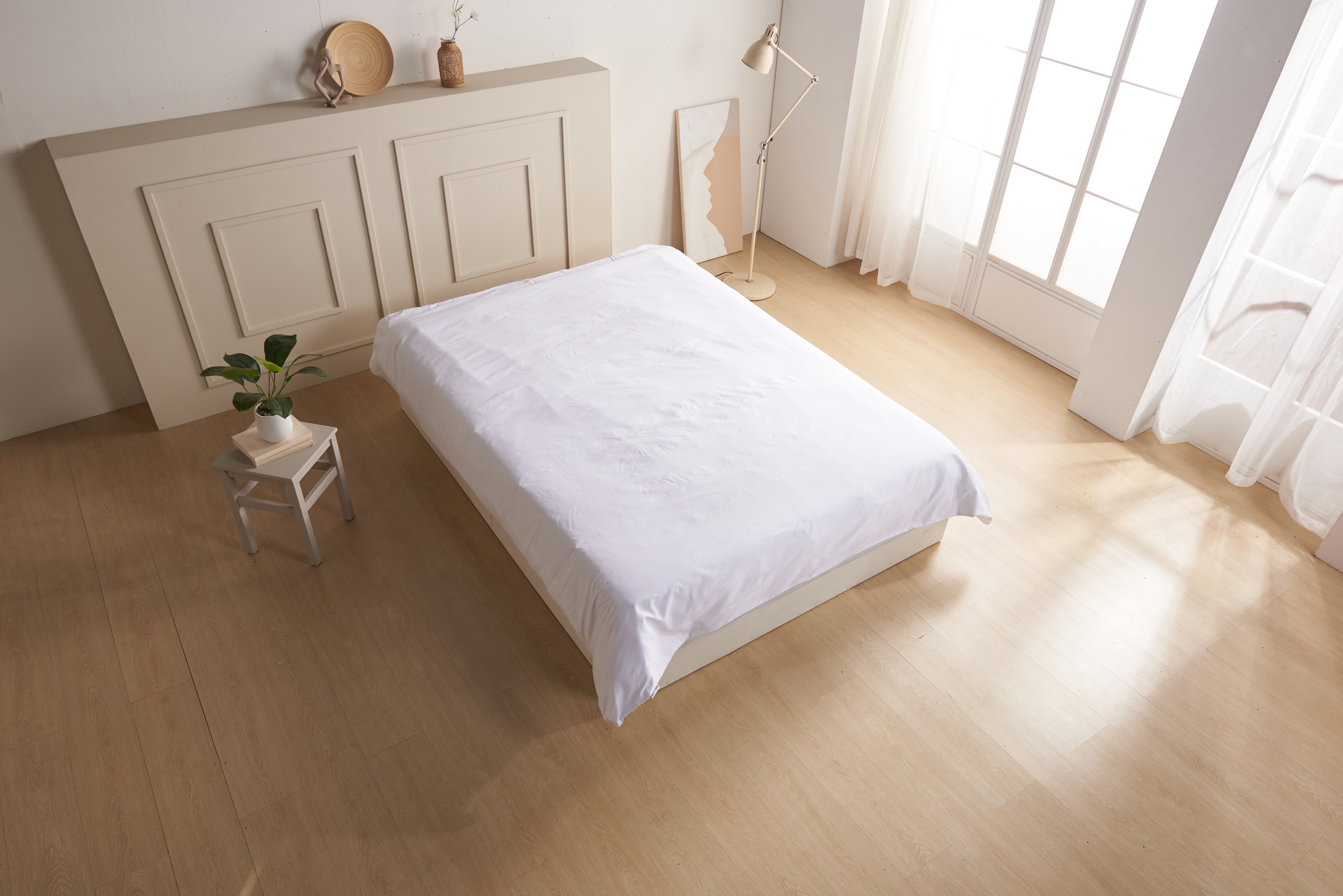 라누베 사계절 기숙사이불 차렵 여름 호텔 순면 60수 슈퍼싱글침구세트 호텔이불 SS