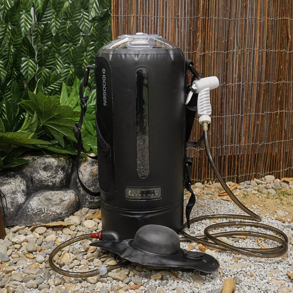 오토 프레셔 하이엔드 캠핑 샤워기 샤워백 휴대용 12L