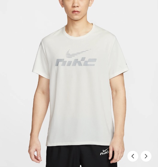 국내매장 나이키 마일러 플래시 남성 드라이 핏 UV 반팔 러닝 탑 D4 IB4128-133