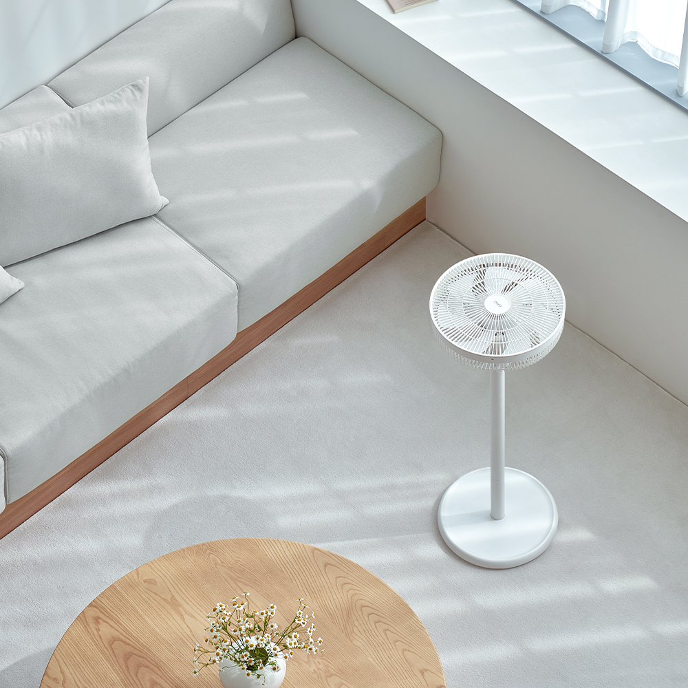 미로 30cm(12인치) 싱글블레이드 무소음 상하좌우 선풍기 리모컨포함