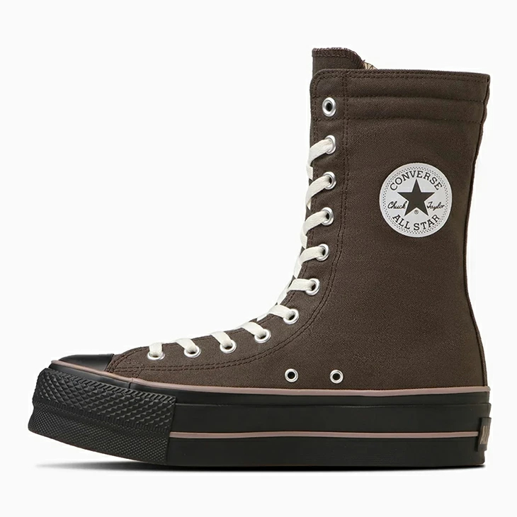 컨버스 올스타 CONVERSE ALL STAR 리프티드 니하이 스니커즈 부츠 2컬러 - 상세 이미지 4