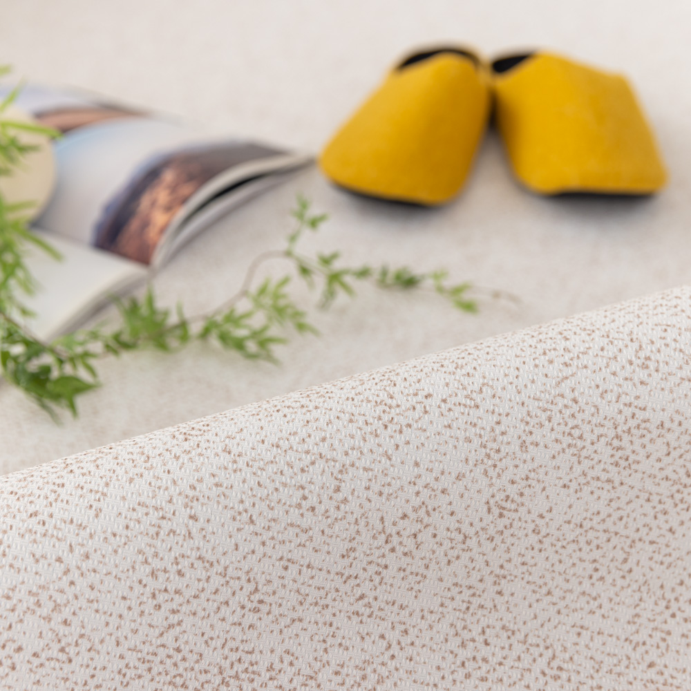 강아지매트 고양이 펫 미끄럼방지 매트 복도 거실 도트 아이보리, 200x75cm