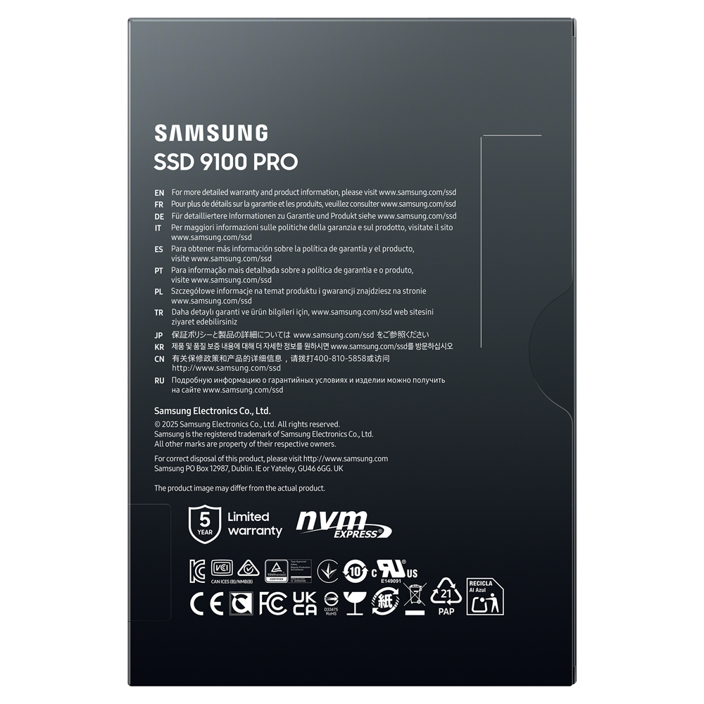 삼성전자 삼성 9100 PRO M.2 NVMe SSD 1TB 상품 이미지 6