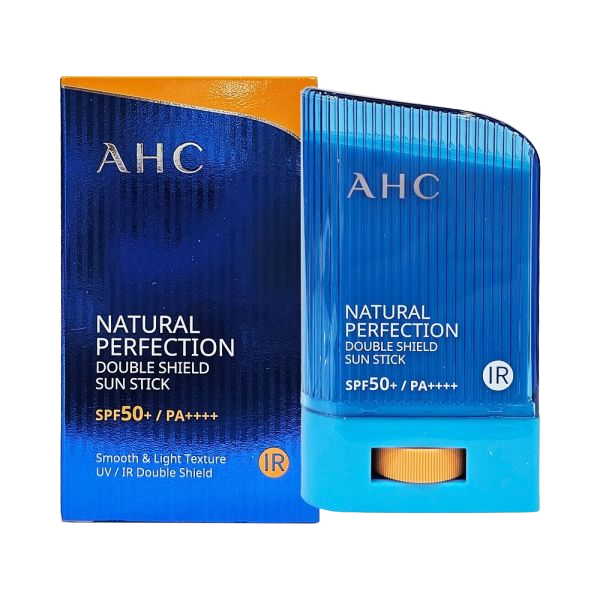 AHC 내추럴 퍼펙션 더블 쉴드 선스틱 22g / 데일리선스틱 썬스틱 휴대용선스틱 썬크림 스틱형선크림 선크림 : 월드블루