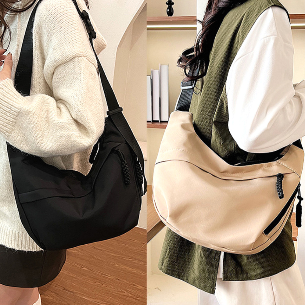 반달백 여행용 크로스백 해외여행 크로와상백 바나나 콘서트