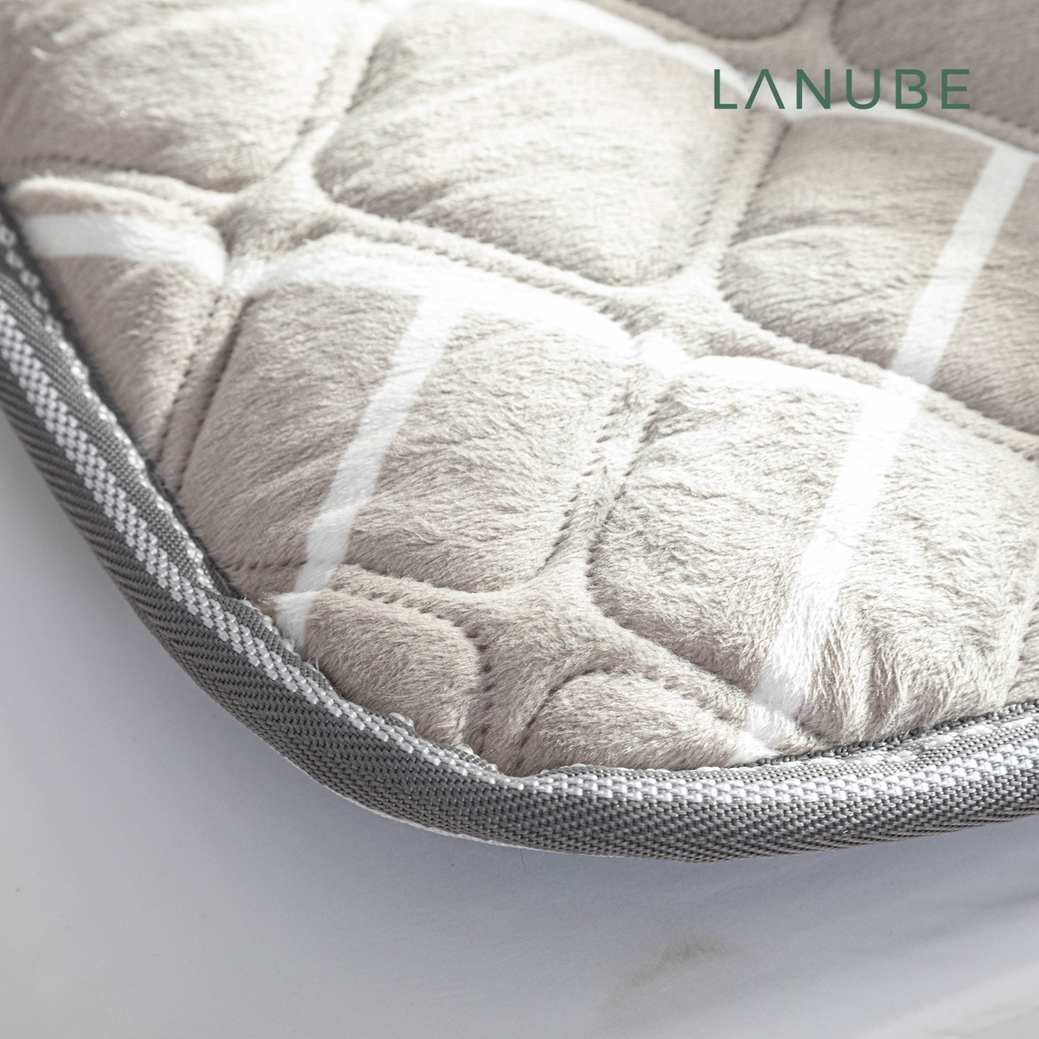 라누베 전자파없는 무자계 극세사 1인용 2인용 전기매트 전기요 캠핑 전기장판 캠핑용 워셔블 침대 싱글