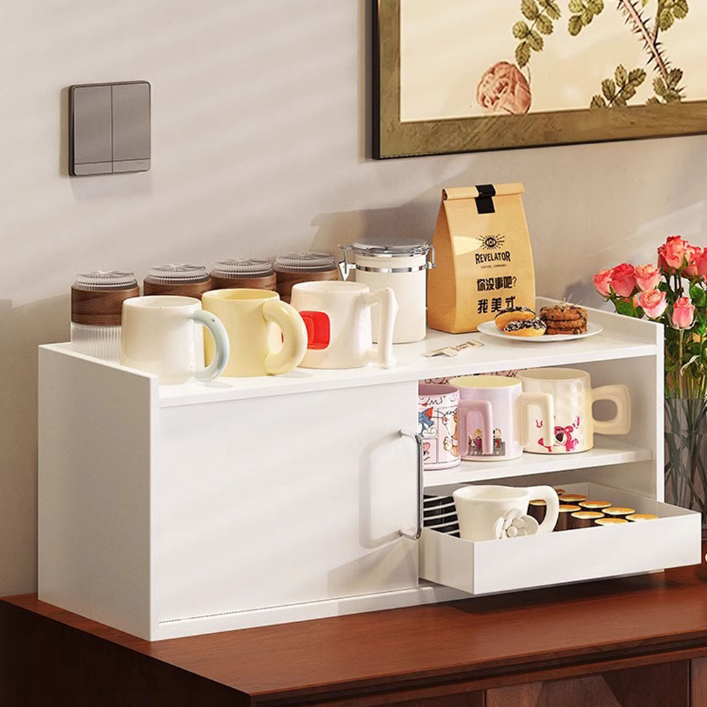 슬라이딩 수납함 리빙박스 철제슬라이드수납함 디귿 약서랍장